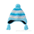 Custom Earflap Hats Acrylic Thick Earflaps Beanie with Fleece lining Manufactory